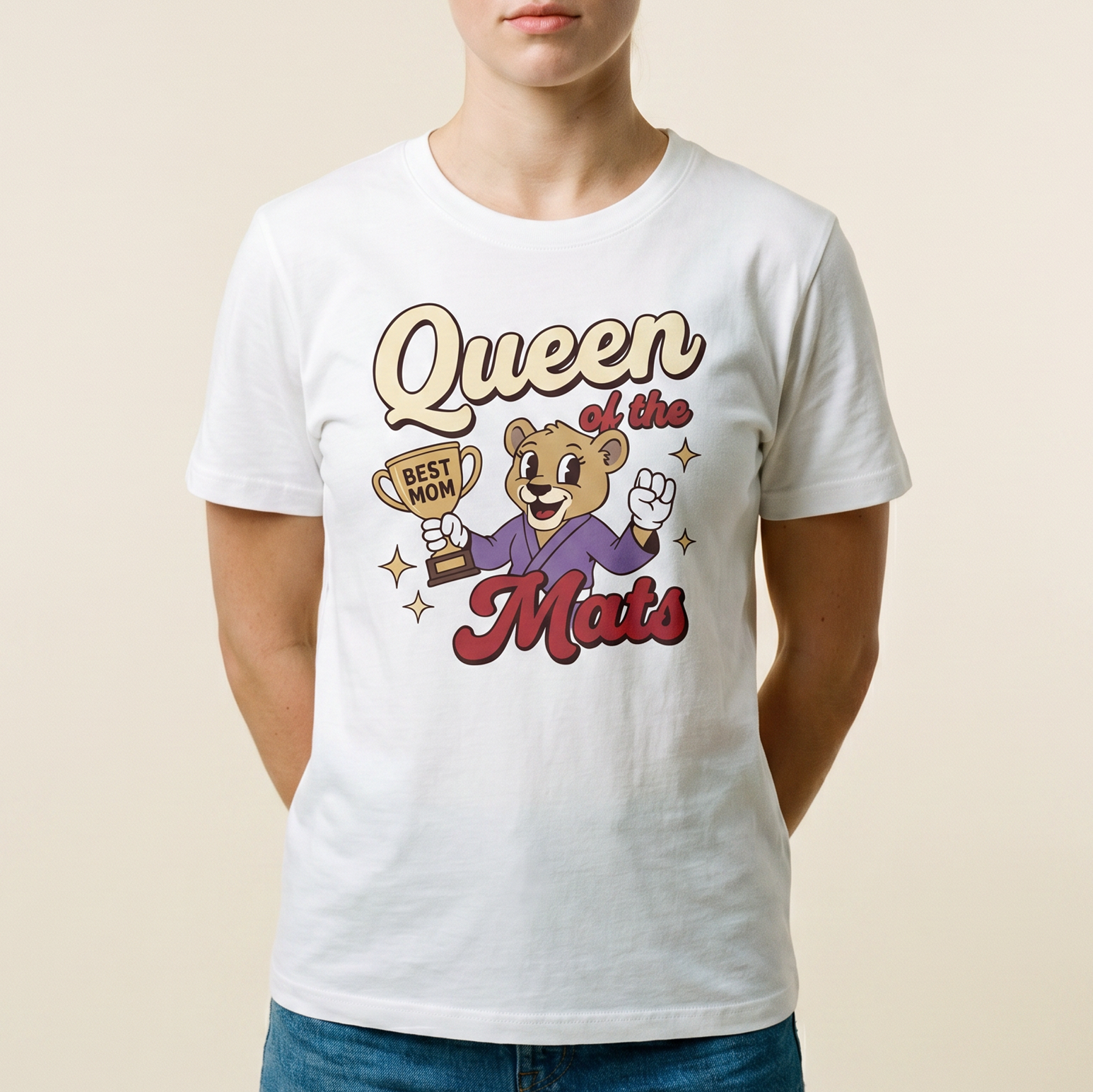 Best Mom Queen Of The Mats T-shirt