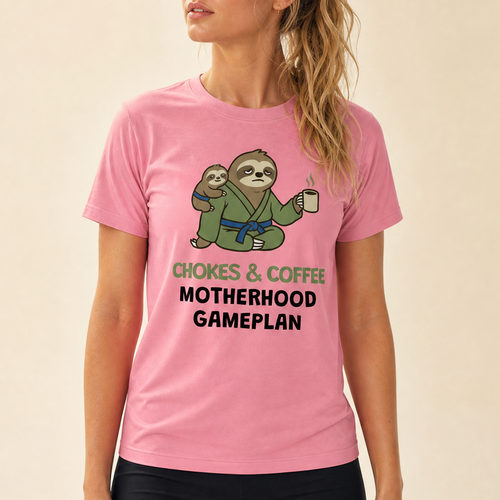 Chokes and Coffee Motherhood Gameplan T-shirt