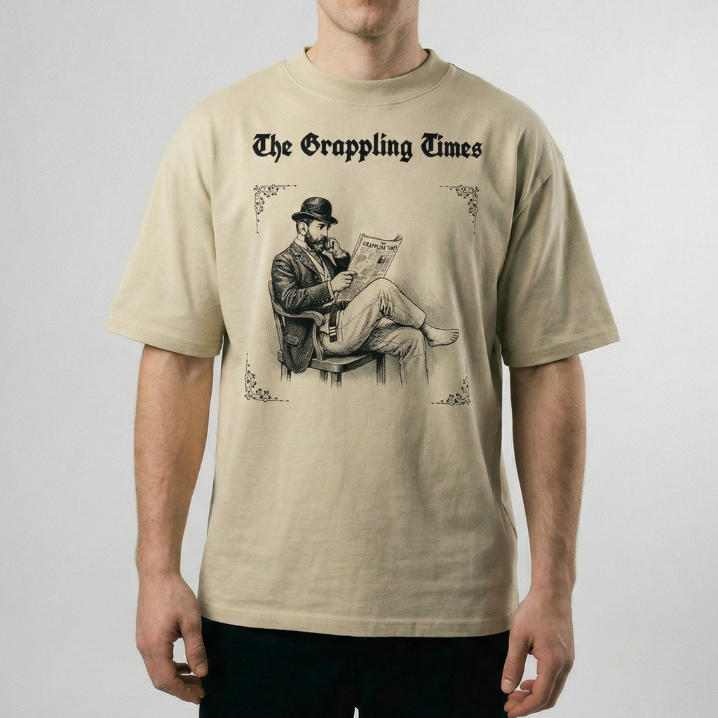 The Grappling Times Organic Oversized T-Shirt