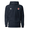 Product mockup: Brandenburg Jiu-Jitsu Team Hoodie, front.